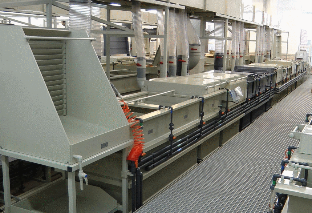 Manual plating  lines