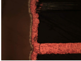 Нарушение адгезии на поверхности печатных плат, связанное с утолщенным слоем химмеди. Нарушение адгезии «меди к меди»