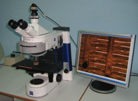 Металлографический микроскоп Axio Jmager ф. Carl Zeiss.